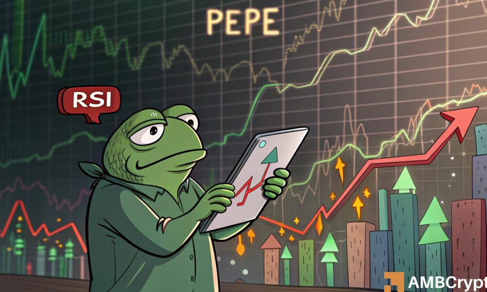 Pepe币价格预警：Pepe币RSI超买至83