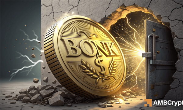 BONK突破下降楔形 链上资金净流入127万美元