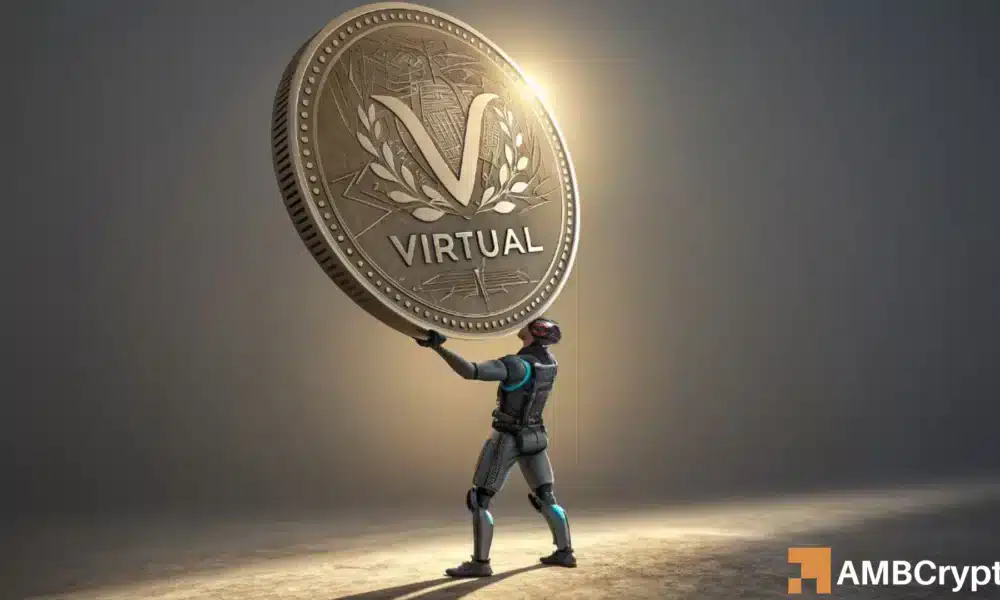 VIRTUAL代币月涨90% VIRTUAL代币强势上涨智能货币与鲸鱼加持[图]图片1