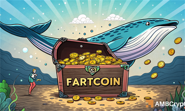 FARTCOIN鲸鱼增持引爆空头挤压 FART价格即将爆发信号